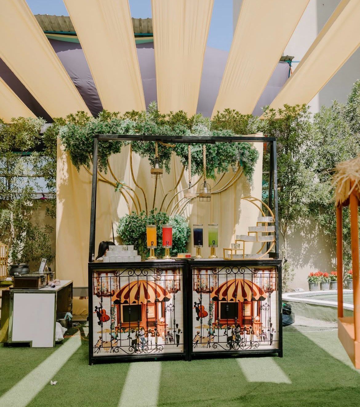 Haldi ceremony decoration