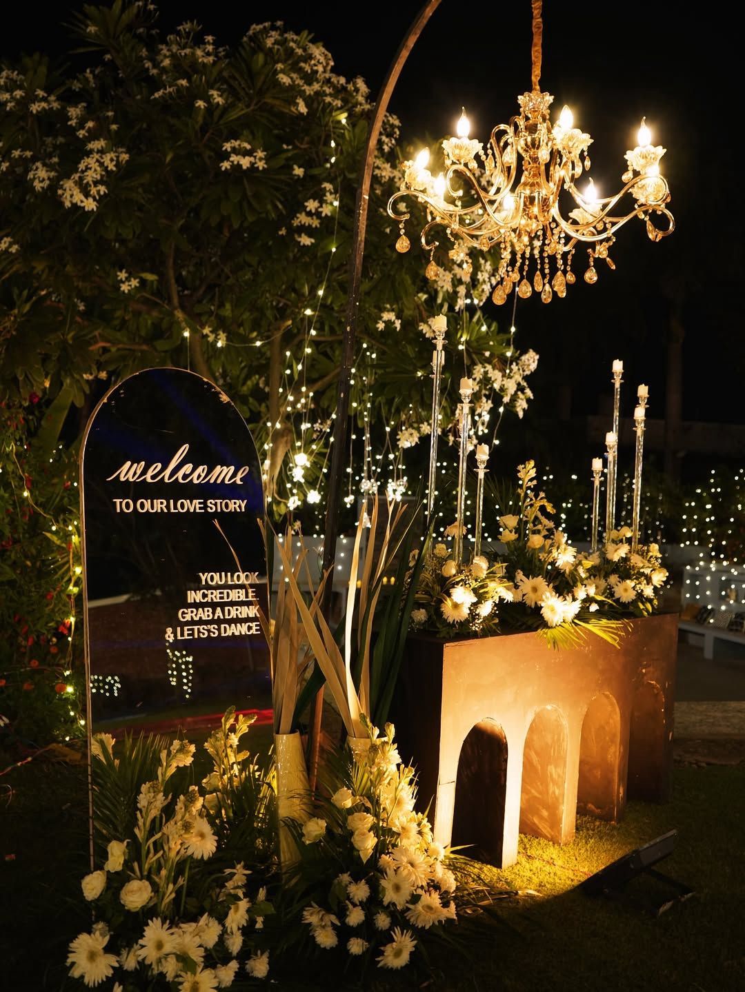 Sangeet ceremony decoration